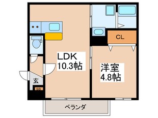 SFIDA天王寺南の物件間取画像